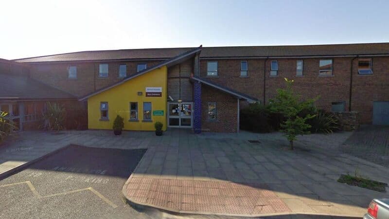 Bodmin Minor Injury Unit main entrance, Cornwall