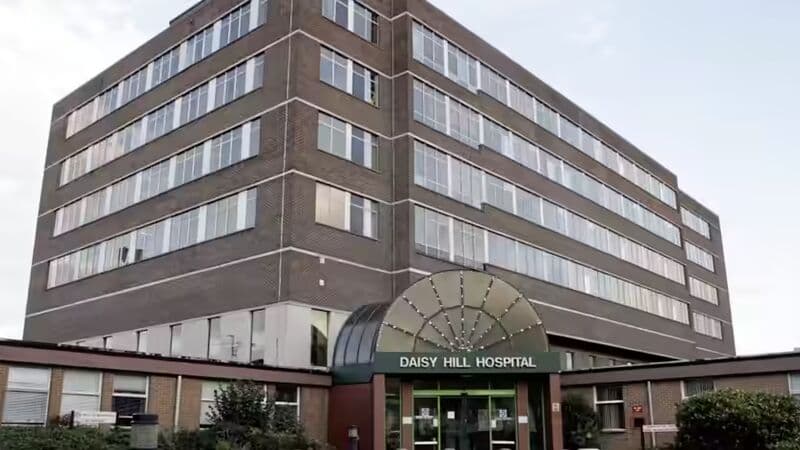 Daisy Hill Hospital exterior, Newry