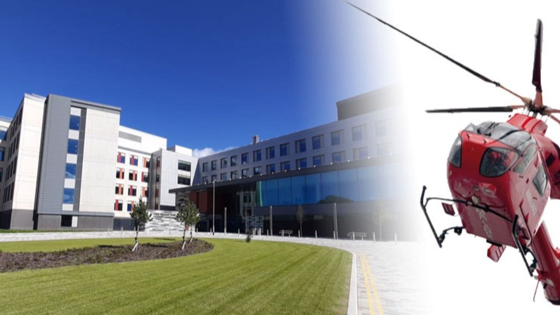 Emergency Department at The Grange University Hospital, Llanfrechfa, Cwmbran, Torfaen