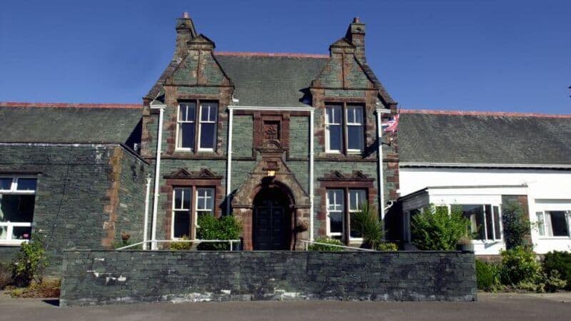 Keswick Community Hospital UTC entrance, Cumbria