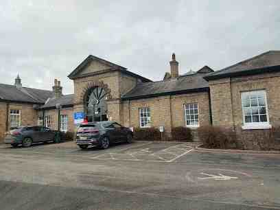 Louth UTC at County Hospital on High Holme Road, showing the historic hospital entrance