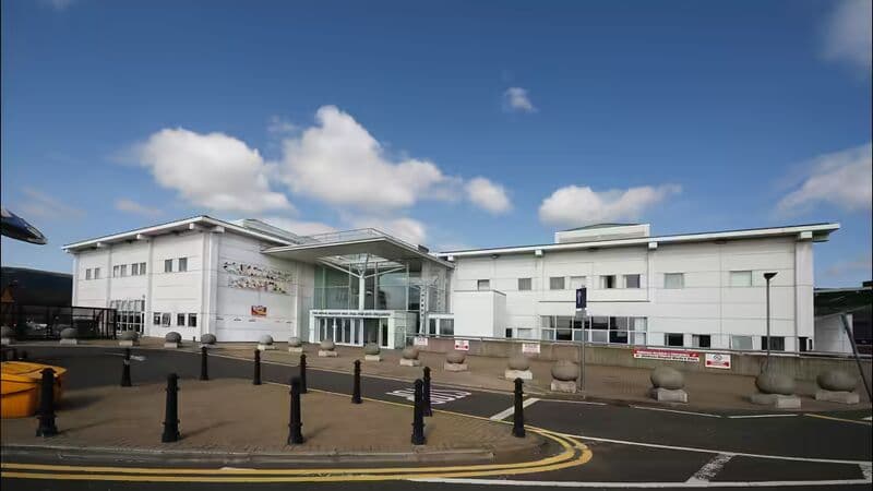 Royal Belfast Hospital for Sick Children exterior