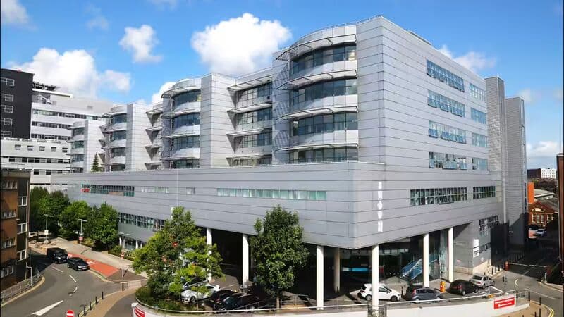 Royal Victoria Hospital exterior, Belfast
