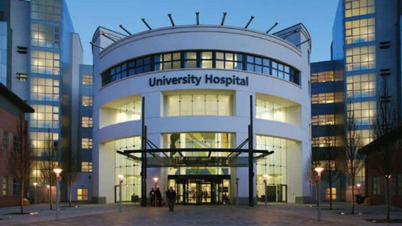 Minor Injuries Unit at University Hospital Coventry, ground floor